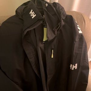 Men’s 2X Authentic Black Helly Hansen Jacket